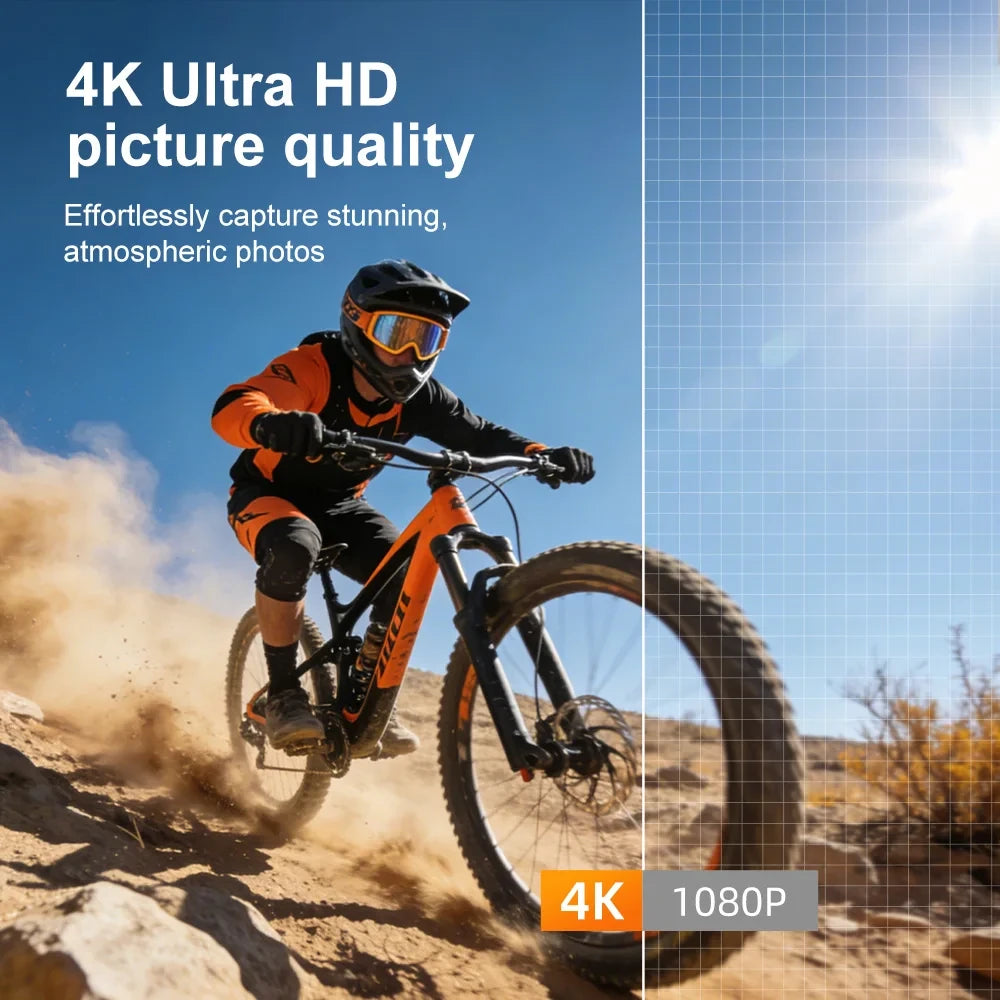 Ourlife Face Tracking Vlogging Camera