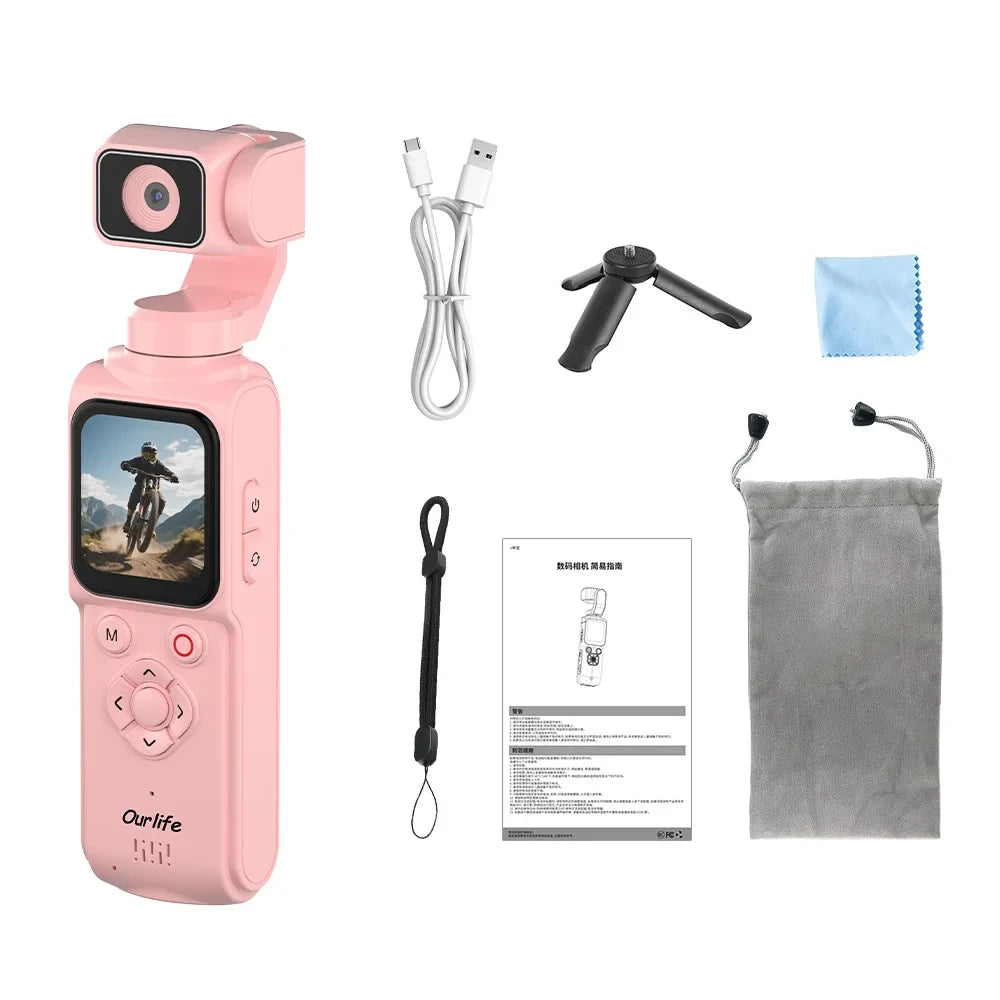 Ourlife Face Tracking Vlogging Camera