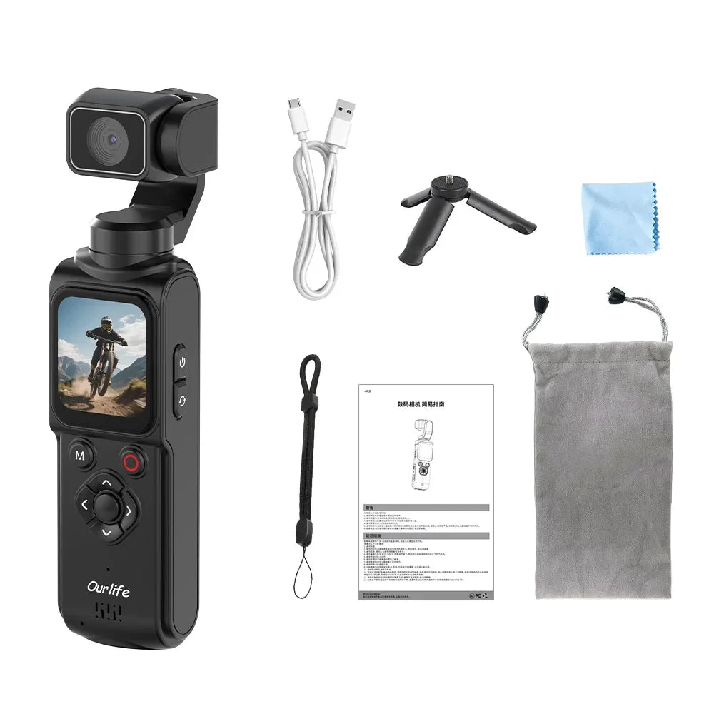 Ourlife Face Tracking Vlogging Camera