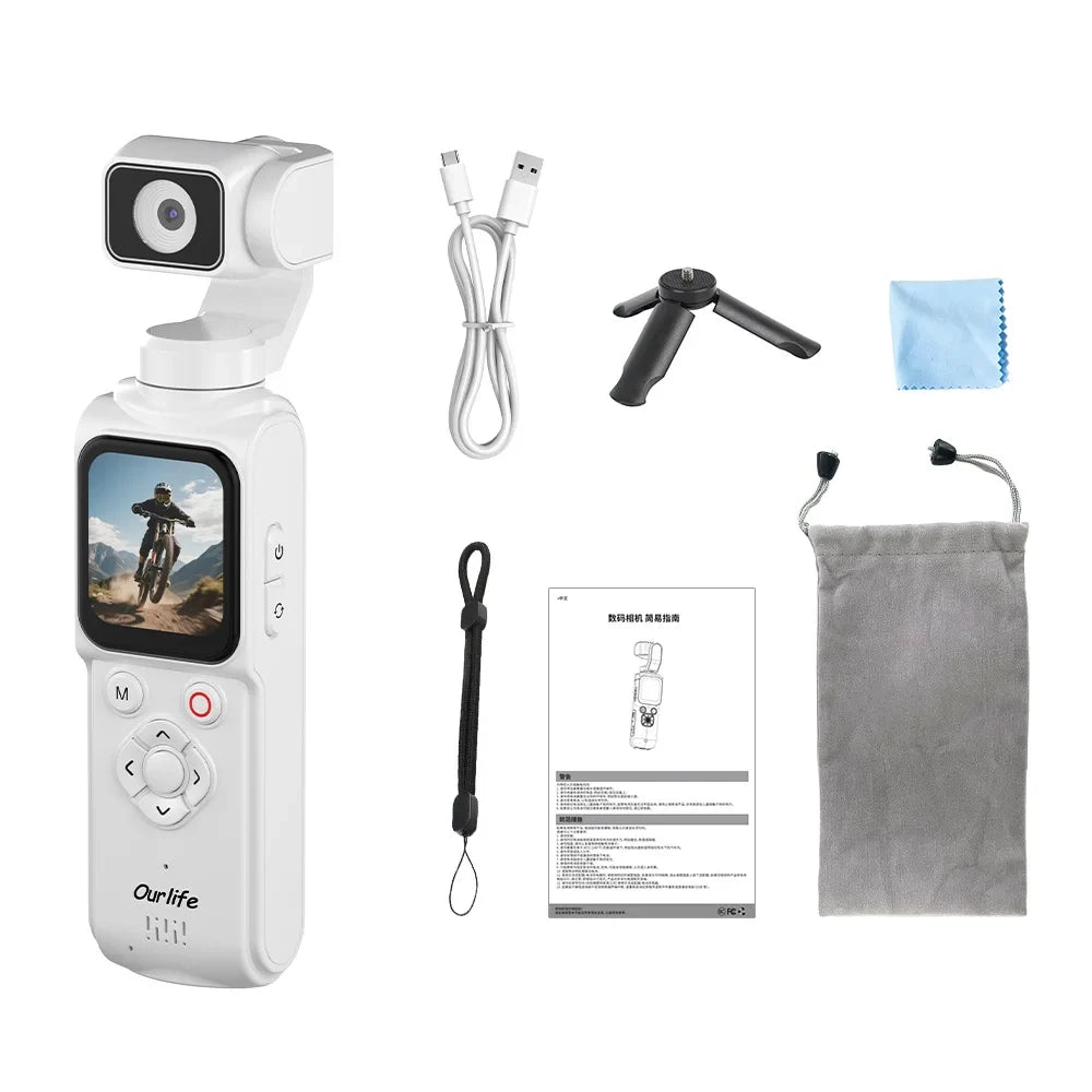 Ourlife Face Tracking Vlogging Camera