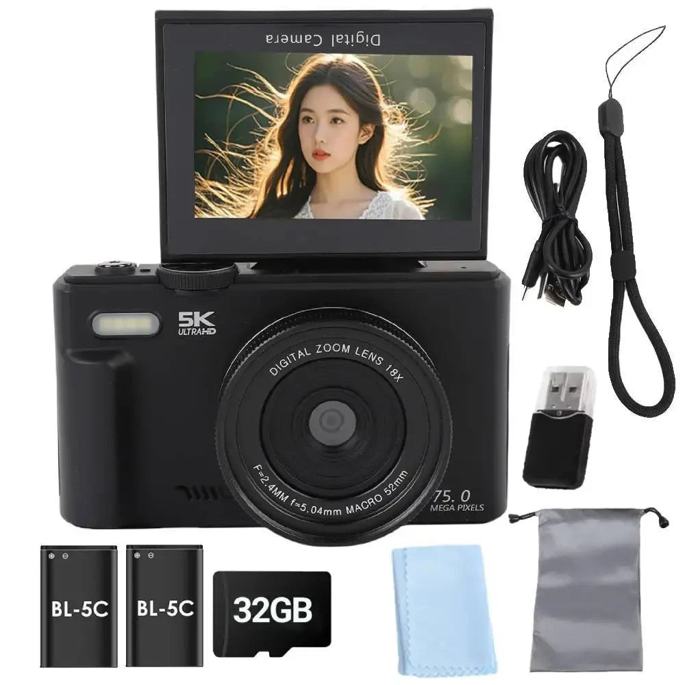 5K Digital Vlog Camera