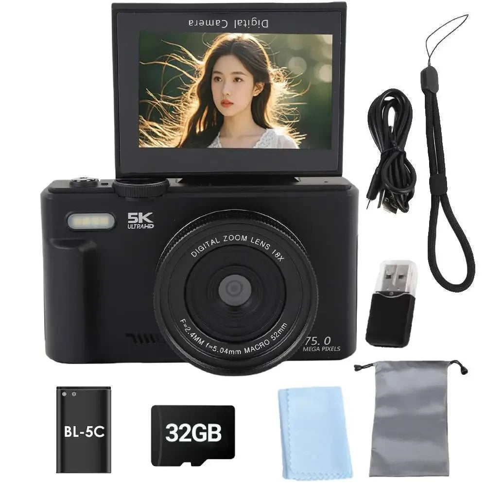5K Digital Vlog Camera