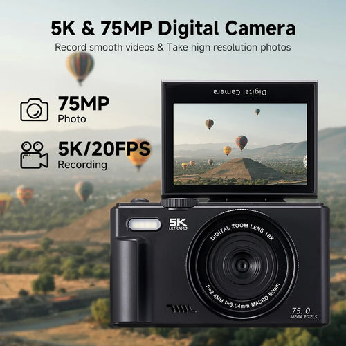 5K Digital Vlog Camera