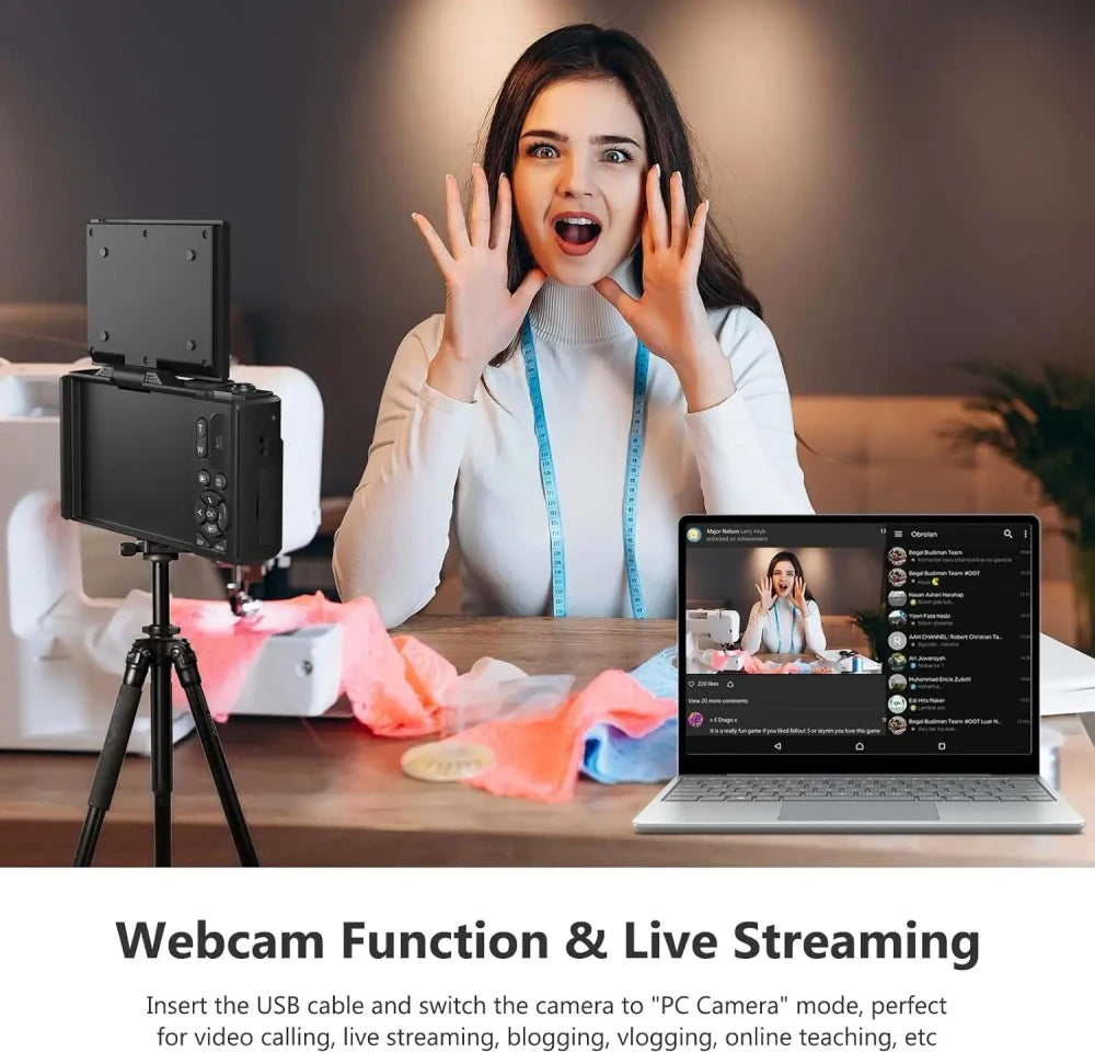 5K Digital Vlog Camera
