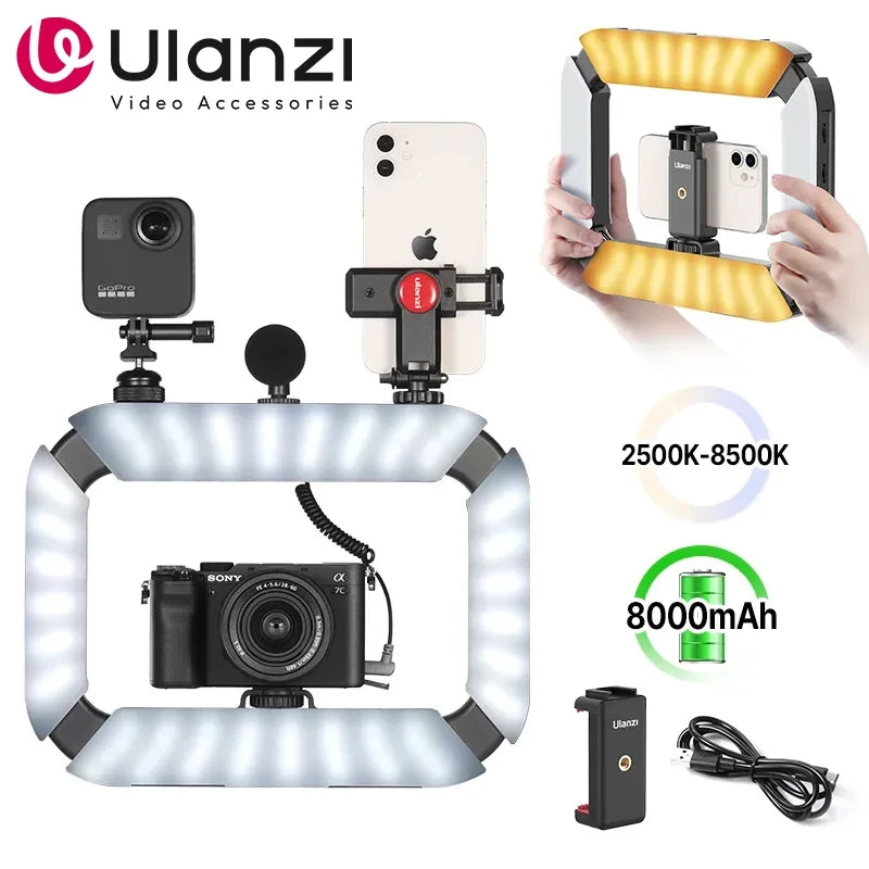 Smartphone Video Rig with Ring Light