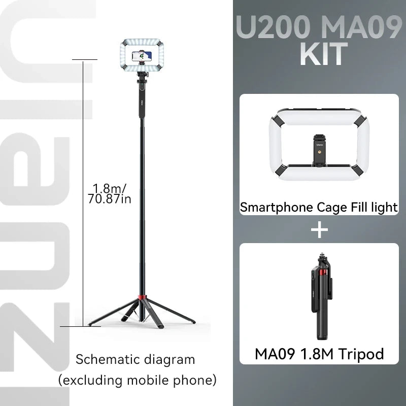 Smartphone Video Rig with Ring Light