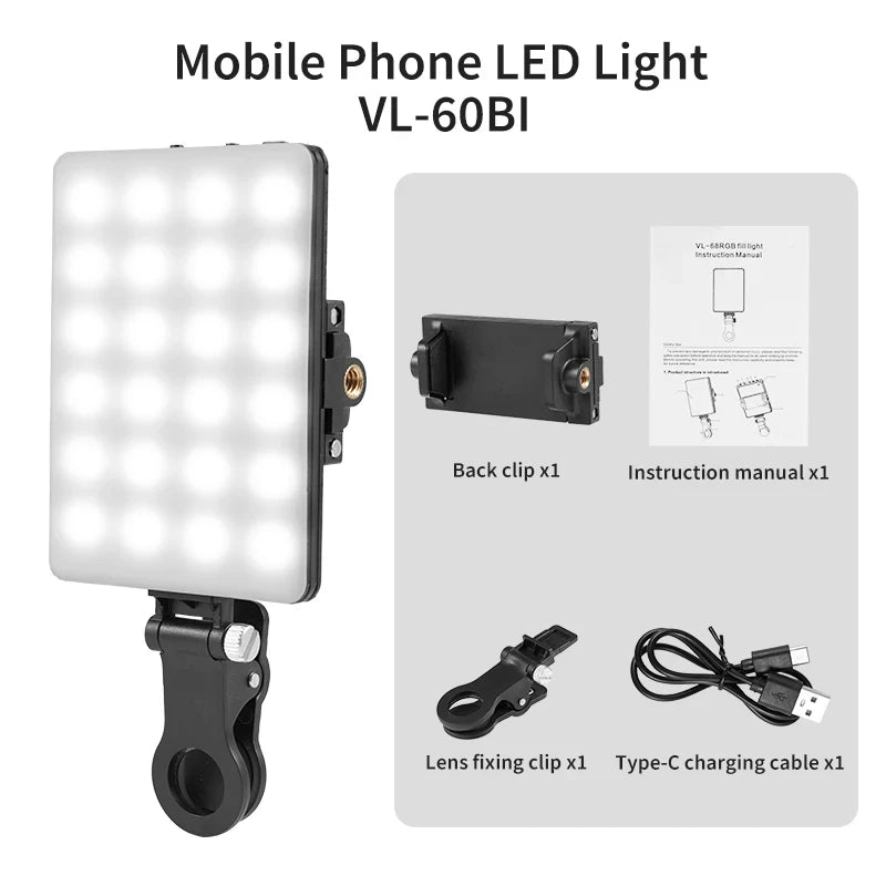 Portable Pocket LED Fill Light