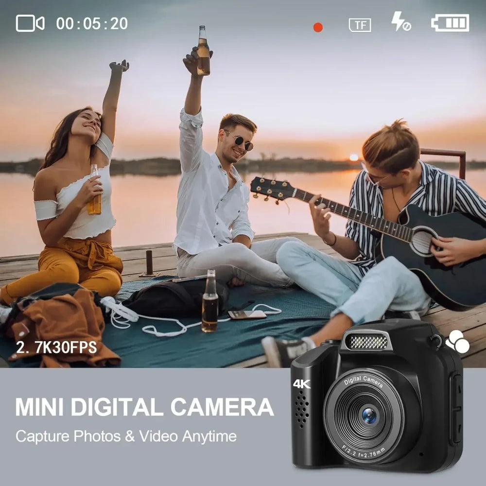 Mini Retro Keychain Camera
