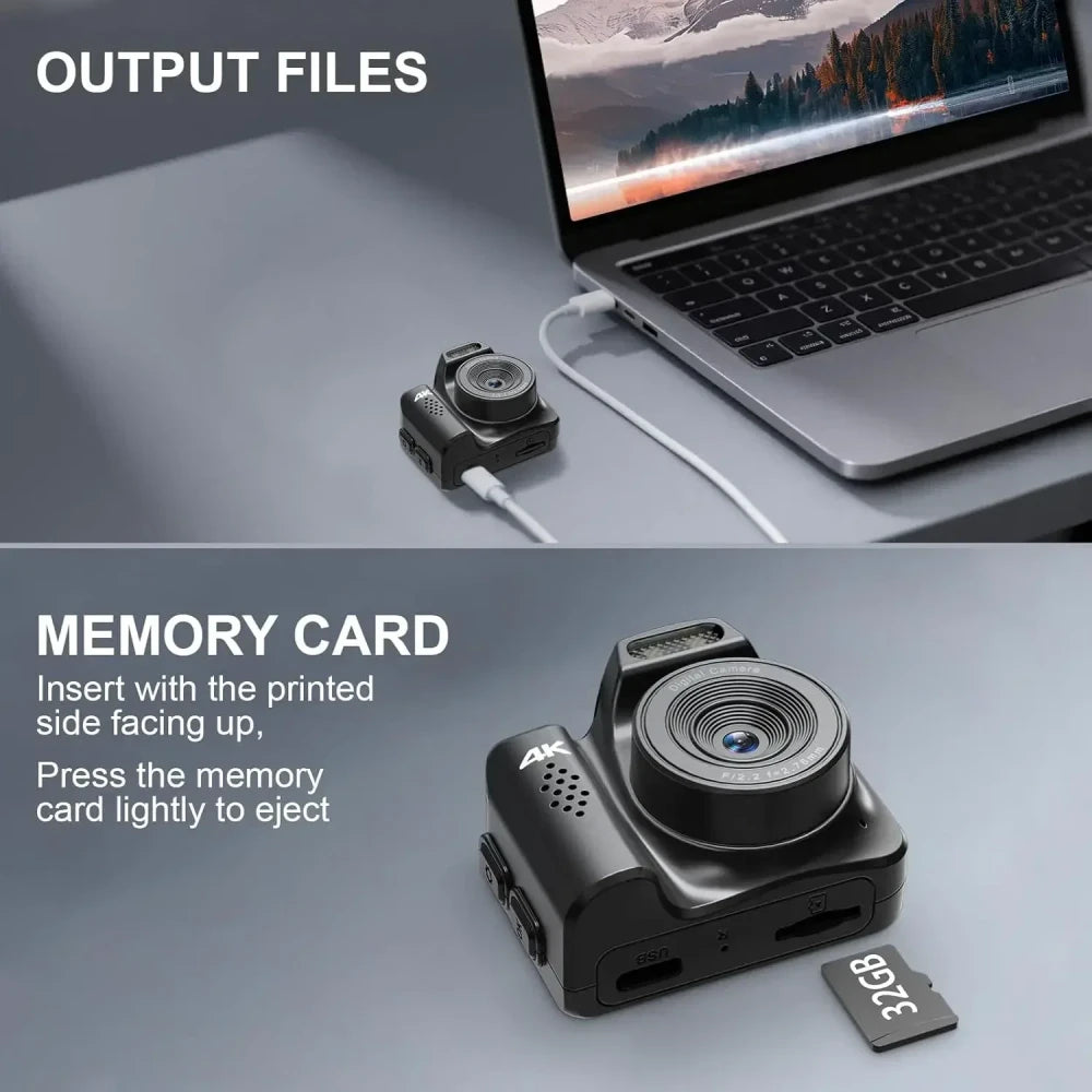 Mini Retro Keychain Camera