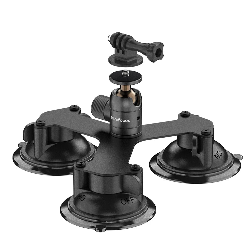 Action Camera Suction Mount Kit