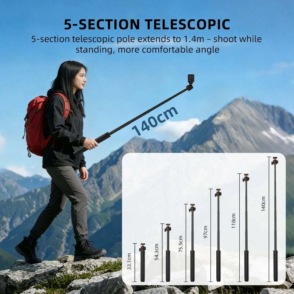 Magnetic Quick-Release Tripod
